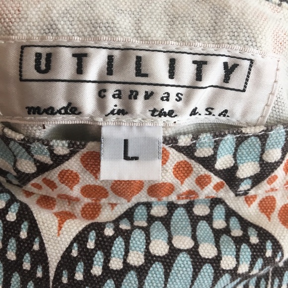 Utility Canvas Retro Skirt Size L - Picture 2 of 6